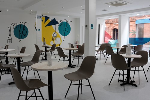 The Marie Trust cafe where meals are served